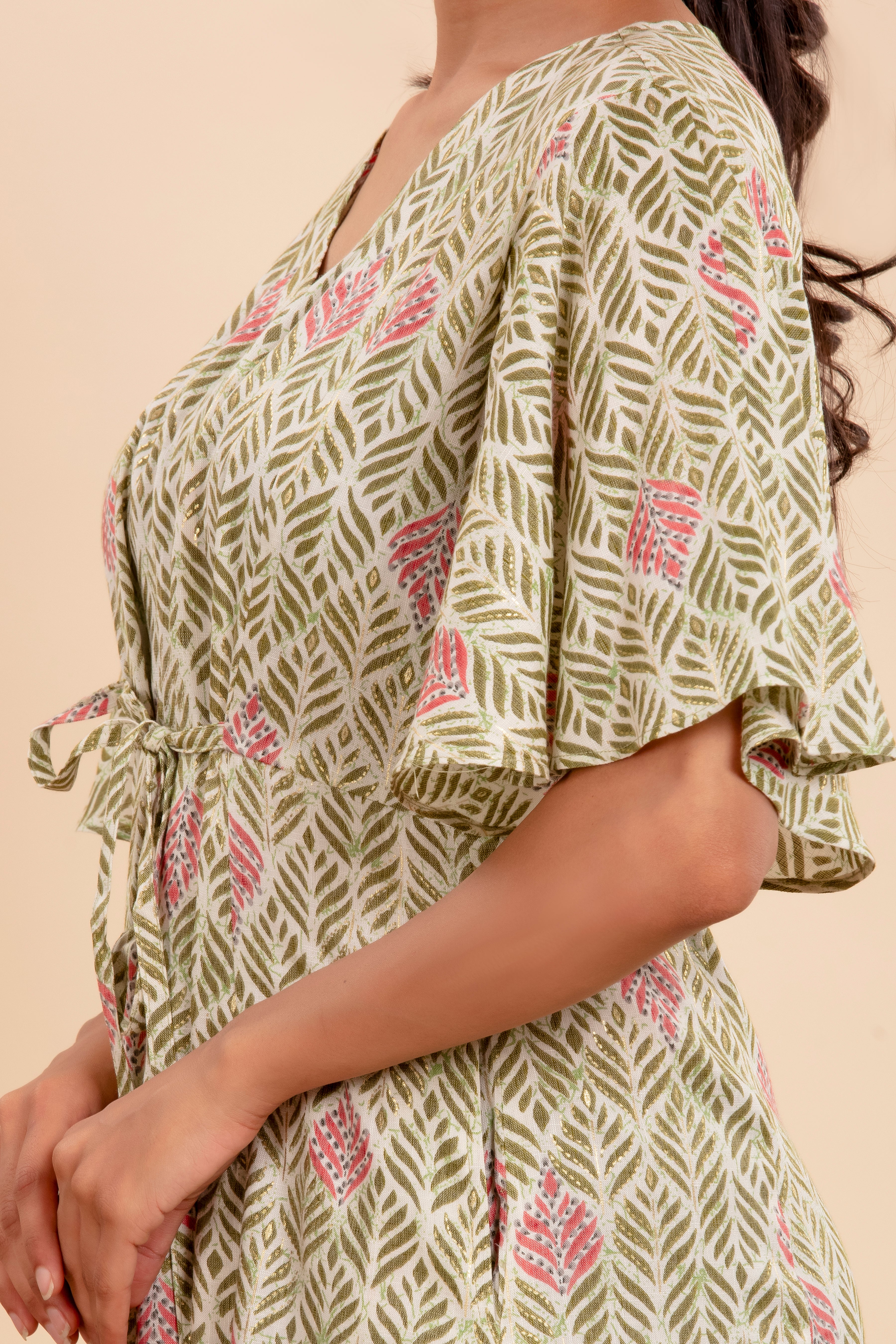 Dress with a Playful Print and a Comfy, Flowy Fit.