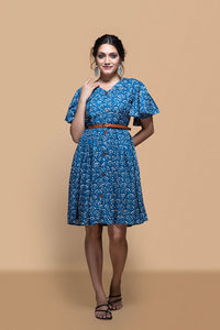 Indigo Blue Swirl Charm Tunic.