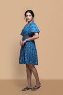 Indigo Blue Swirl Charm Tunic.
