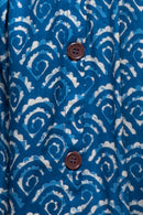 Indigo Blue Swirl Charm Tunic.